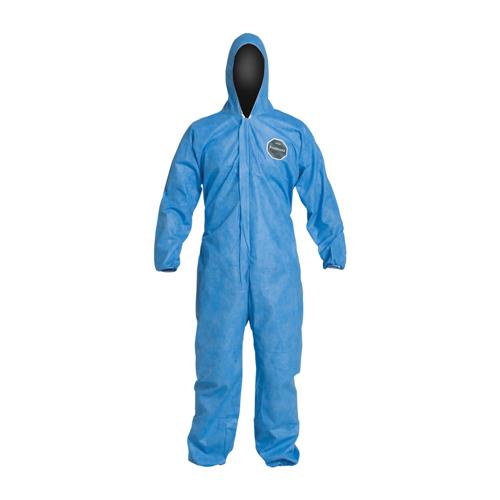 ProShield Hooded Coverall Blue